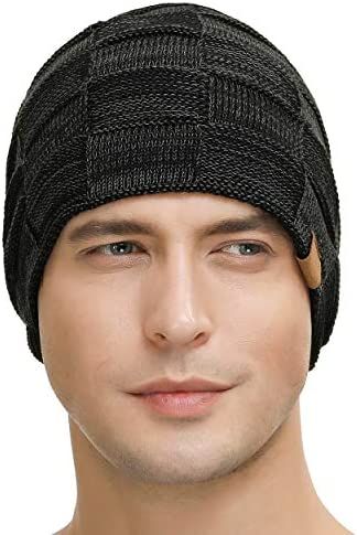 Hats For Guys, Cool Beanies, Beanie For Men, Winter Hats For Men, Slouchy Beanie, Men Winter, Hats For Men, Blue Black, Winter Hats