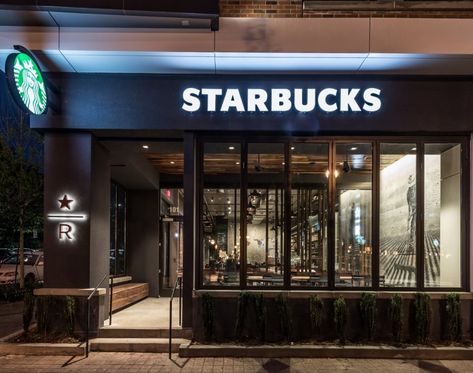 Starbucks Interior, Starbucks Shop, Starbucks Store, Starbucks Reserve, Coffee Store, Shop Fronts, Coffee Shop Design, Store Front, Coffee Cafe