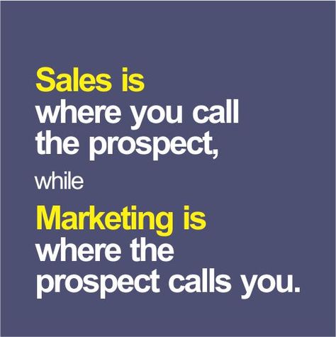 sales vs marketing Marketing Vs Sales, Marketing Jokes, Marketing Major, Sales Motivation Quotes, Entrepreneurship Mindset, Clever Marketing, Small Business Marketing Plan, Sales Development, Business Strategy Management