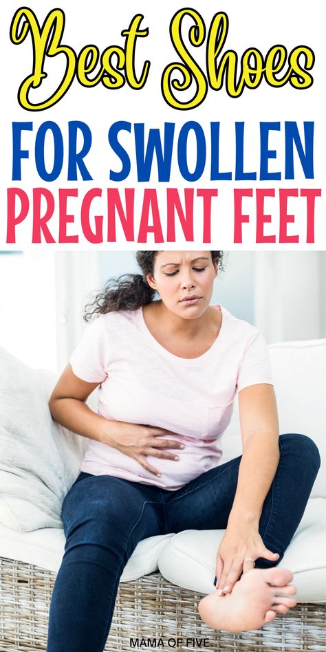 Shoes for swollen feet. Best shoes for pregnancy. How to find shoes that fit. Shoes For Pregnant Women, Maternity Shoes, Best Shoes For Pregnant Women, Pregnancy Shoes Comfortable, Swollen Feet Pregnancy, Pregnancy Swelling, Cheap Cute Shoes, Best Comfortable Shoes, Care During Pregnancy