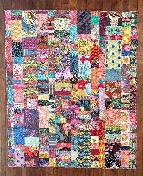 Modern Throw Quilt-bohemian Quilt Modern Lap Quilt-anna Maria Horner Quilt Boho Home Decor Homemade Lap Quilt Boho Decor Improv Quilt - Etsy Improv Quilt, Bohemian Quilt, Boho Patchwork, Quilt Modern, Columbia Sc, Boho Home Decor, Patchwork Patterns, Modern Throws, Lap Quilt