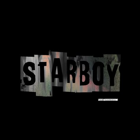 Starboy Sticker, Text Overlays For Edits, Weekend Song, Editing Resources, Text Overlay, Png Text, Black Screen, I Wallpaper, The Weeknd