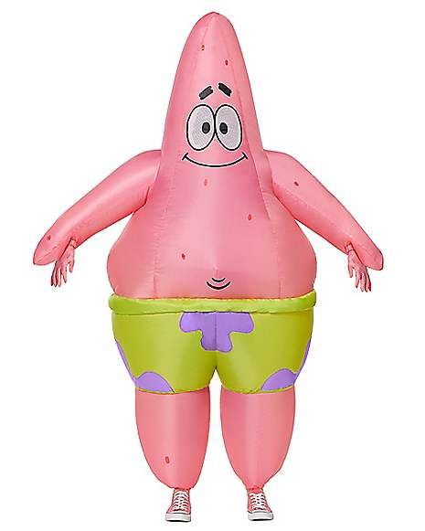 Patrick Star Costume, Funny Costume, Star Costume, Patrick Star, Aa Batteries, Spongebob Squarepants, Spirit Halloween, Nickelodeon, Halloween Costume