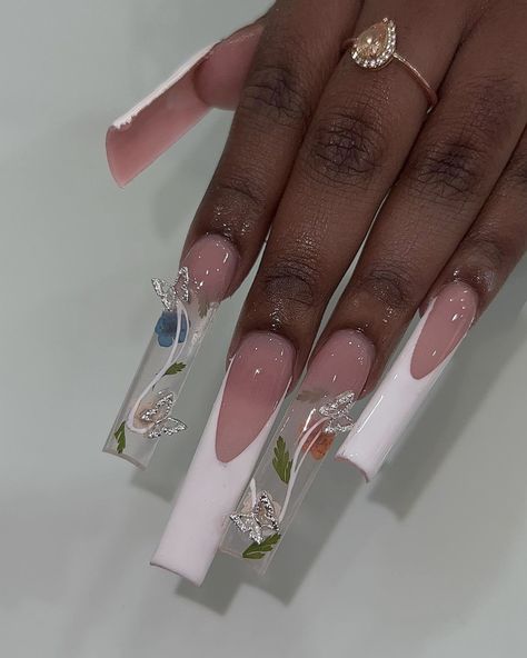 ig: nailsbyzairaa Future Nails, Fye Nails, Dope Nail Designs, Hairdos For Curly Hair, Long Square Acrylic Nails, Pink Acrylic, Pink Acrylic Nails, Square Acrylic Nails, Lashes Makeup