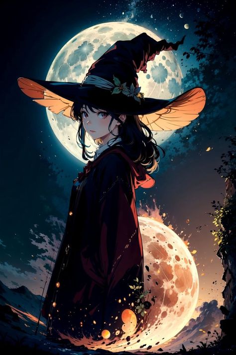 Witch Anime Wallpaper, Sif Dark Souls, Witch Characters, Imagination Art, Dark Fantasy Artwork, Anime Witch, Anime Halloween, Bleach (anime), Anime Pictures