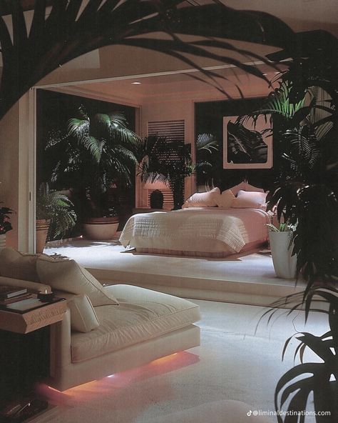 80s Aesthetic Apartment, 80s Tropical Aesthetic, 90s Apartment Aesthetic, 80s House Aesthetic, 80s Luxury Interior, Miami Apartment Aesthetic, Retro Aesthetic Bedroom, 80s Penthouse, 80s Apartment