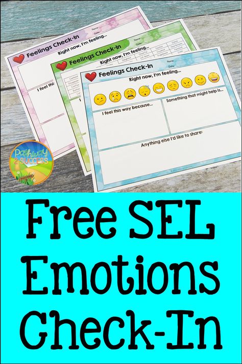 Daily Feelings Check In For Students, Emotions Check In Classroom, Sel Check In For Students, Daily Emotional Check In, Check In Check Out Behavior, Student Check In, Emotion Check In Classroom, Emotions Check In, Social Emotional Check In