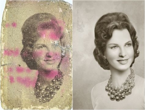 Denis Zilber, Photoshop Face, Old Photo Restoration, Digital Photo Organization, Preserving Photos, Photography Organizations, Photo Fix, Photo Repair, Vintage Foto's