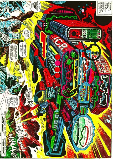 Jack Kirby DC Comics & Cosmic Care Package: From Jeremy Kirby | Etsy Jack King, Jack Kirby Art, Cartoon Art Drawing, Black Light Posters, Bounty Hunters, Kirby Art, Jack Kirby, Fantasy Comics, Bounty Hunter