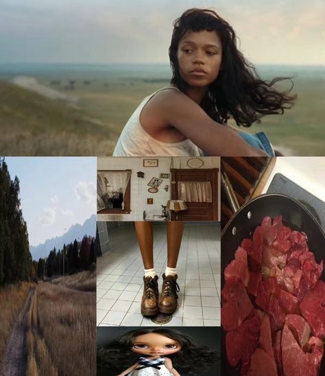 Maren Bones And All, Bones And All, Collage Moodboard, Taylor Russell, I Love Cinema, Just Love Me, Kill Bill, A Collage, Pulp Fiction