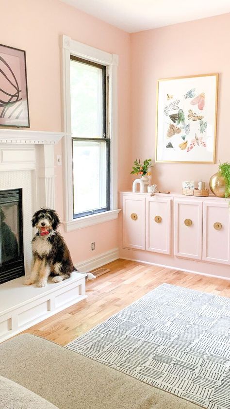 Sherwin Williams Romance is the perfect blush pink paint color. Come see how it transformed this playroom to be perfectly feminine. Sherwin Williams Romance, Pink Paint Colors Sherwin Williams, Huge Playroom, Blush Pink Paint, Light Pink Paint, Organizing Toys, Pink Paint Colors, Sherwin Williams Paint Colors, Organization Diy