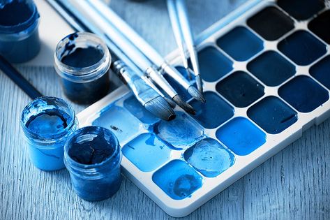 Painting Skin, Color Mixing Guide, Image Bleu, Photo Bleu, Types Of Blue, Blue Aesthetic Dark, Everything Is Blue, Baby Blue Aesthetic, Light Blue Aesthetic