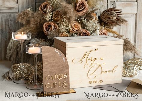 Elegance Amidst the Olive Groves: 8 Wedding Essentials for Your Tuscan Green Olive Wedding Day – blog MargoAndBees Card Box Sign, Gold Card Box Wedding, Wedding Gift Card Box, Rustic Card Box, Personalized Wedding Card Box, Money Box Wedding, Clear Gift Boxes, Box With Lock, Event Card