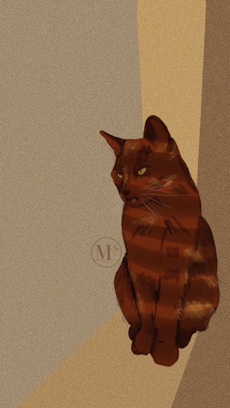 digital cat drawing. iphone wallpaper. brown neutral aestheic Brown Cat Illustration, Brown Cat Drawing, Iphone Wallpaper Brown, Neutral Iphone Wallpaper, Neat Wallpapers, Drawing Iphone Wallpaper, Phone Lock Screen Wallpaper, Phone Lock, Drawing Wallpaper