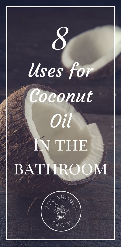 I'm constantly amazed at the number of uses for coconut oil, but I really became a fan when I started using coconut oil in the bathroom. via @whippoorwillgar Coconut Oil For Vaginosis, Uses For Coconut Oil, Homesteading Life, Homesteading Tips, Coconut Oil Beauty, Dry Oily Skin, Diy Coconut Oil, Coconut Oil For Dogs, Coconut Oil Skin Care