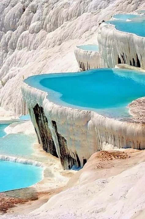 dr.AAA on Twitter: "Travel..… " Cotton Castle, Natural Swimming Pools, Pamukkale, Hotel Stay, Natural Pool, Beautiful Places Nature, Ancient Cities, Unesco World Heritage Site, Beautiful World