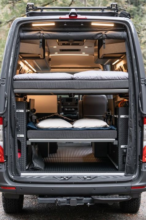 Mercedes Camper Van, Sprinter Van Camper, Mercedes Camper, Homemade Camper, Motorhome Interior, Transit Camper, Sprinter Van Conversion, Needs And Wants, Sprinter Camper