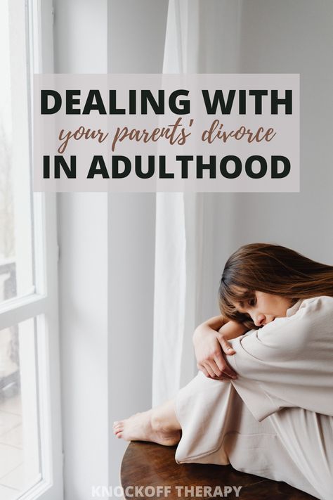 dealing with your parents' divorce in adulthood Divorce Therapy, Parents Divorce, Dealing With Divorce, Divorce Support, Divorce For Women, Support Quotes, Divorce Advice, Therapy Quotes, Divorced Parents