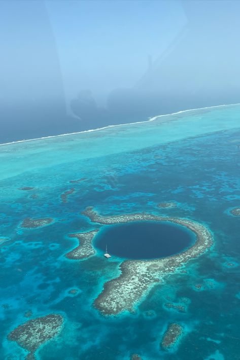 In this article, our friends at Atlas & Boots break down a few ways to see the Great Blue Hole of Belize! Personally, from the sky gives you the best views 🤭 See you on the next #TropicAir Blue Hole Tour! The Great Blue Hole, Great Blue Hole, Throne Of Glass Fanart, Blue Hole, Belize Travel, Island Destinations, Caribbean Islands, Scuba Diving, Belize