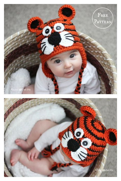 Cat Beanie Tutorial, Beanie Tutorial, Crochet Cat Beanie, Slippers Design, Hat Free Crochet Pattern, Vintage Crochet Dresses, Crochet Patterns Ideas, Crochet Animal Hats, Cap Crochet