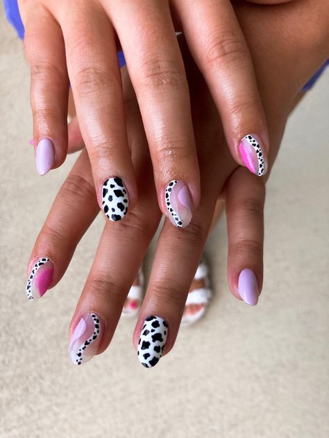 Rodeo Nails, Cow Print Nails, Nail Designs Bling, Holloween Nails, Western Nails, Cow Nails, Happy Nails, Summery Nails, Print Nails