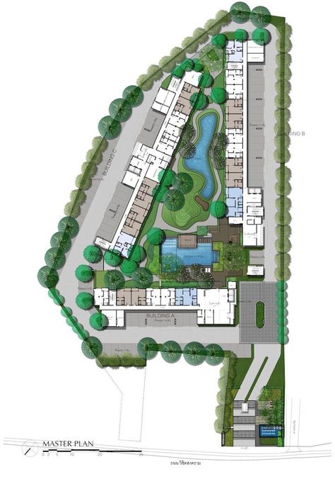 Apartment Master Plan, Site Plan Architecture, Condo Plan, Site Development Plan, Condominium Architecture, Architecture Apartment, Site Plan Design, Plan Architecture, Landscape Architecture Drawing