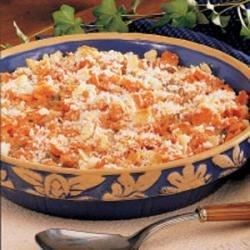 This creamy carrot casserole is always a hit. An easy-to-fix but very special side dish, it goes well with almost any meat or poultry. Even though I serve these dressed-up-carrots often, my family still requests them for Christmas dinner. Squash Stuffing Casserole, Squash Stuffing, Stuffing Casserole, Squash Casserole, Stuffing Mix, The Bayou, Cajun Recipes, Squash Recipes, Food Tips