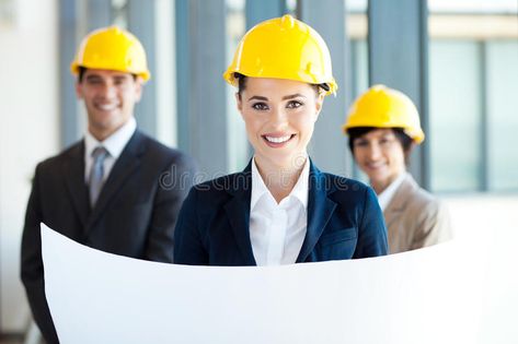 Female architect. Beautiful young female architect holding blue print portrait , #Affiliate, #Beautiful, #young, #Female, #architect, #female #ad Architect Female, Architect Portrait, Female Architect, Print Portrait, Blue Print, Stock Images Free, Photo Image, Branding Design, Stock Photos