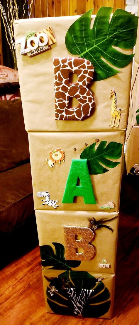 Jungle Baby Shower Theme Boy, Decoracion Baby Shower Safari, Jungle Baby Shower Theme Decorations, Safari Baby Shower Girl, Tropisk Fest, Jungle Baby Shower Decorations, Safari Theme Baby Shower, Safari Baby Shower Cake, Zoo Baby Shower