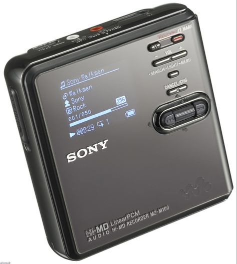 Sony Minidisc, Sony Electronics, Tech Aesthetic, Sony Walkman, Retro Gadgets, Days Gone, Hifi Audio, Retro Futuristic, Vintage Radio