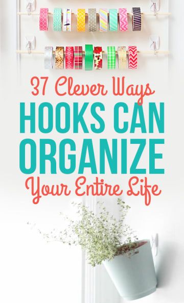 Here’s How To Organize Literally Everything With Command Hooks Craft Cupboard, Command Hooks, Organize Declutter, Can Organizer, Declutter Your Home, Organizing Ideas, How To Organize, Organization Tips, Cupboard Storage