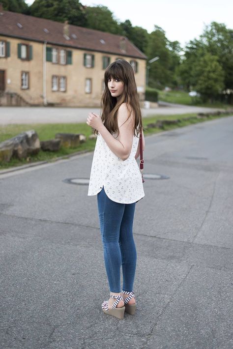 Girl Outfits, Wedges, Blogger