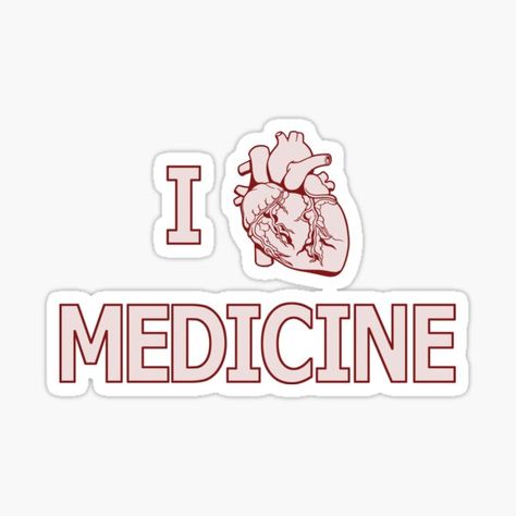 Anatomical Stickers | Redbubble Love Medicine, Heart Medicine, Medical School Quotes, Doctor Quotes Medical, Doctor Stickers, Medical Stickers, Doctor Quotes, Medical Quotes, Medical Student Motivation