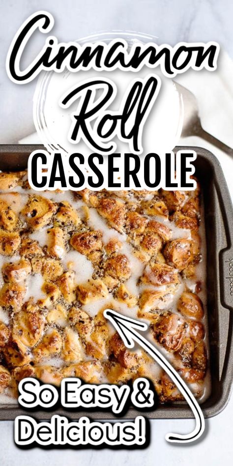 Breakfast Casserole Made With Cinnamon Rolls, Pioneer Woman Cinnamon Roll Casserole, Easy Breakfast Cinnamon Roll Casserole, Cinnamon Roll Breakfast Recipes, Sweet Casseroles For Breakfast, Sausage Cinnamon Roll Casserole, Best Cinnamon Roll Casserole, Sweet Brunch Casserole Recipes, Pilsbury Cinammon Rolls Casserole