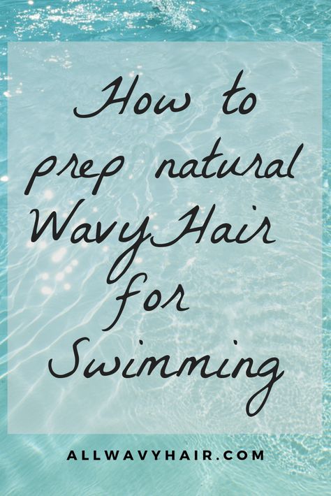 After Pool Hair Care, Hair For Swimming, Pool Day Hair, Hair Care Frizzy, Wavy Hair Tips, Diy Curls, African American Hair Care, Lake Hair Styles, Blonde Hair Care