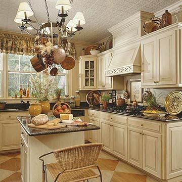 Classic Kitchen Design, Traditional Kitchen Design, Casa Country, Classic Kitchen, French Country Kitchen, Classic Kitchens, Kitchen Redo, Traditional Kitchen, Style At Home