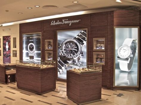 custom watch shop furniture Watch Store Design Interior, Watch Shop Interior, Watch Showroom, Watch Shop Interior Store Design, Furniture Movers, Storefront Design, Store Interiors, Modern Shop, Furniture Factory