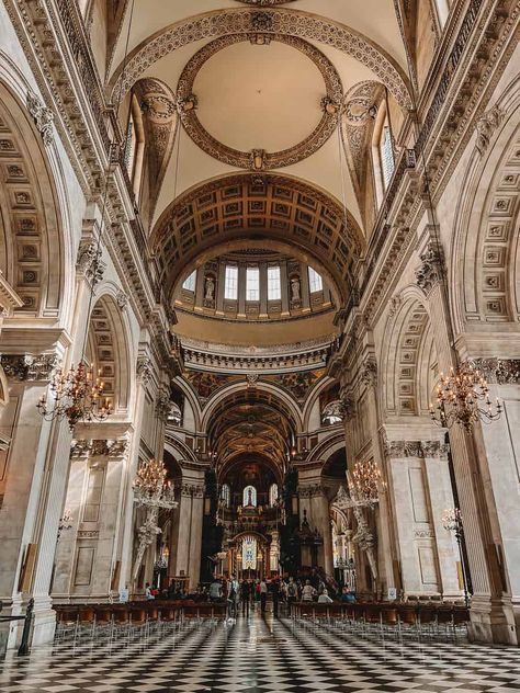 At Paul’s Cathedral, St Pauls Cathedral London Photography, St Pauls Cathedral London Interior, Saint Pauls Cathedral London, St Paul's Cathedral London, Saint Paul Cathedral London, Hogwarts Staircase, Cathedral Inside, Christian Architecture