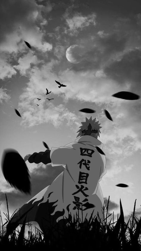 Minato Black And White, Sharingan Wallpapers, Black And White Wallpaper, White Wallpaper, Batman, Wallpapers, Black And White, Movie Posters, Anime