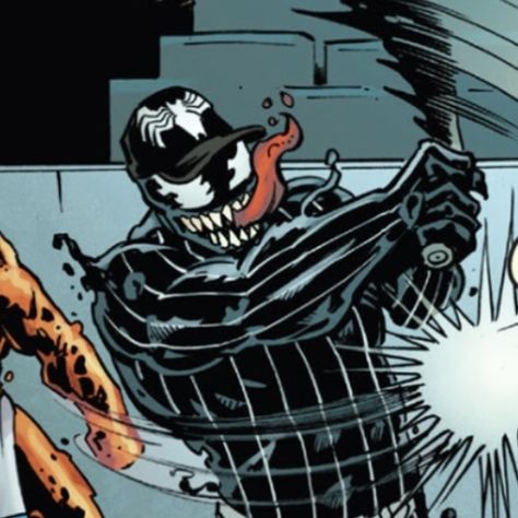 Venom Profile Picture, Agent Venom Fanart, Venom Pfp Comic, Cute Venom Art, Cute Venom, Venom Comic Art, Venom 2099, Venom Pfp, Venom Fanart