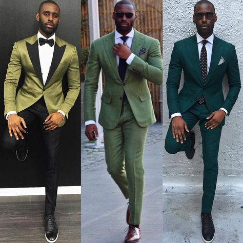 Davidson Petit-Frère on Instagram: “Hues of Green ..Off to Paris Wednesday for Fashion Week  #Gentleman #MusikaFrere” Suit Men Black, Green Suits, Green Suit Men, Hues Of Green, Costume Africain, Swag Men, Green Suit, Sharp Dressed Man, Mens Fashion Suits