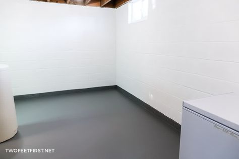 How To Paint Concrete Basement Walls, Cinder Block Basement Ideas, Paint Cinder Block Wall In Basement, Painting Basement Walls Concrete Blocks, Painting Block Walls Basements, How To Paint Concrete Walls, Painting Basement Concrete Walls, Cinder Block Bathroom, Painted Cinder Block Walls In Basement