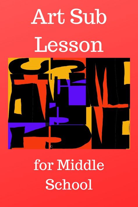 Art Lesson For Middle School, Radial Symmetry Art, Art Rubric, Art Sub Lessons, Easy Art Lessons, Art Sub Plans, Art Education Projects, Travel Humor Quotes, Art Education Lessons