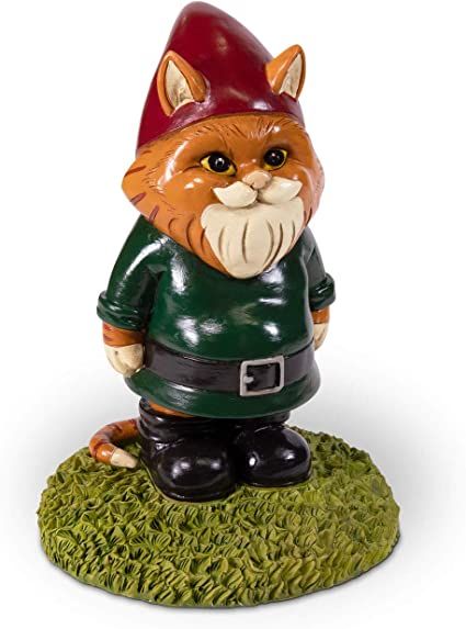 AmazonSmile : Kwirkworks Funny Garden Gnome - Cat Lawn Statue Figurine : Patio, Lawn & Garden Gnome Cat, Funny Garden Gnomes, Garden Figures, Garden Gnomes Statue, Gnome Statues, Garden Gnomes, Cat Scratch, Cat Garden, Garden Gnome