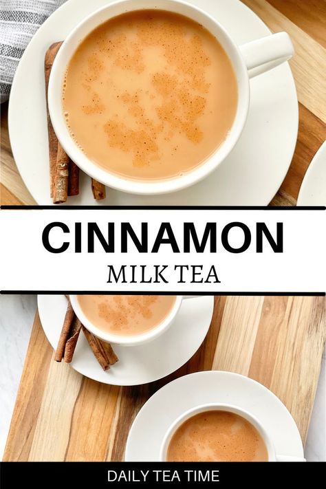 Iced Tea Latte Recipe, Cinnamon Milk Tea, Pumpkin Chai Tea, Black Tea Recipe, Holiday Flavors, Teas Recipes, Tea Latte Recipe, Milk Tea Recipes, Matcha Green Tea Latte