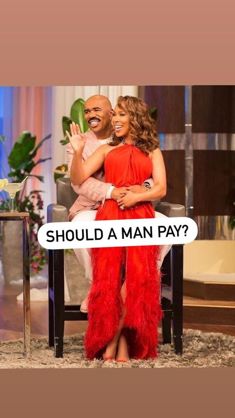 thefemmeguide on Instagram: Ladies and gents. What are your thoughts on what Steve Harvey said? Is it a man’s role to provide? Steve Harvey And Wife, Funny Steve Harvey, Steve Harvey Tongue Out, The Steve Harvey Show, Steve Harvey Memes Funny, Steve Harvey