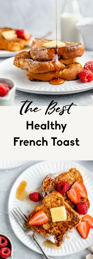 Dairy Free French Toast, Healthy French Toast Recipe, Healthy French Toast, Easy French Toast Recipe, Greek Yogurt Flavors, Classic French Toast, Best French Toast, Make French Toast, French Toast Easy