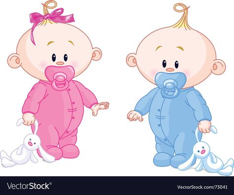 Scrapbook Bebe, Baby Boy Art, Baby Cartoon Drawing, Twin Baby Boys, Idee Babyshower, Boy Baby Shower Ideas, Baby Shower Clipart, Clipart Baby, Boy And Girl Cartoon