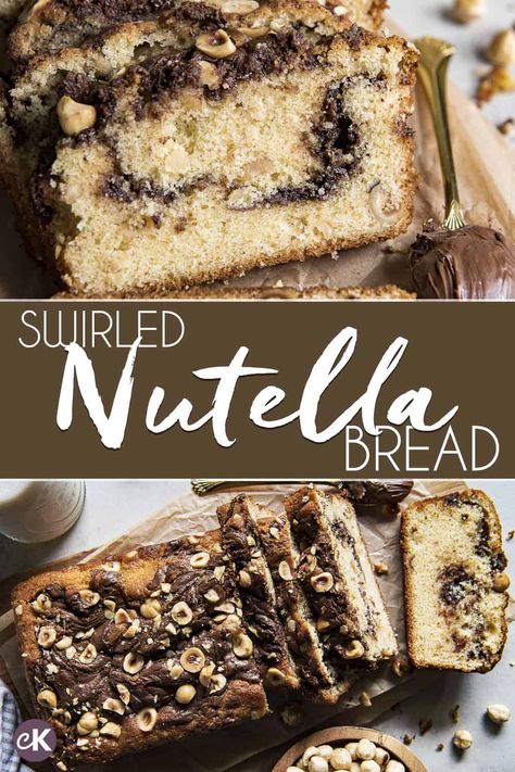 Nutella Bread Recipe, Nutella Bread, French Bread French Toast, No Rise Bread, Sweet Rolls, Yeast Bread, Pan Recipes, Sweet Breads, Sweet Roll