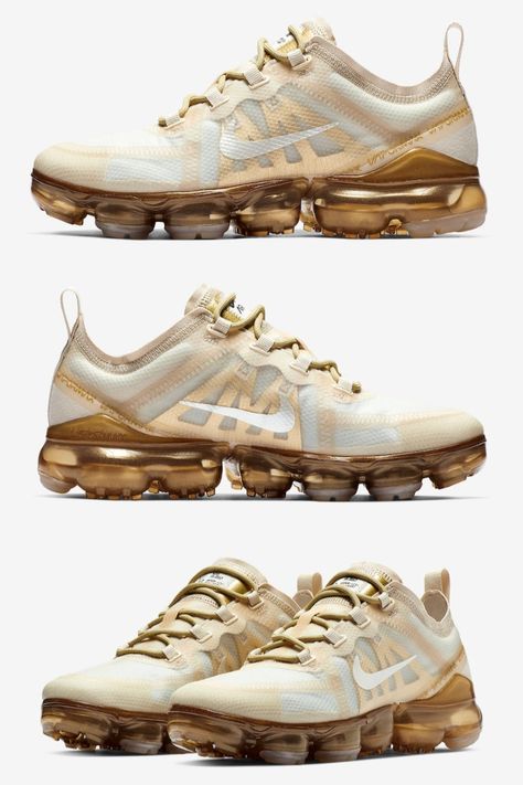 Buy Cheap Men's Nike Air VaporMax 2019 Shoes White/White-Metallic Gold AR6632-101 Sale Clearance Online. #NikeAirVaporMax2019 Nike Air Vapormax 2019, Vapormax 2019, Nike Vapormax, Air Vapormax, Mens Nike Air, Nike Air Vapormax, Shoes White, White White, Golden Goose Sneaker